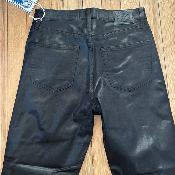 Emerson Fry New With Tags Tower High Pencil Jeans - Coated Black Size 29 - Picture 5 of 5